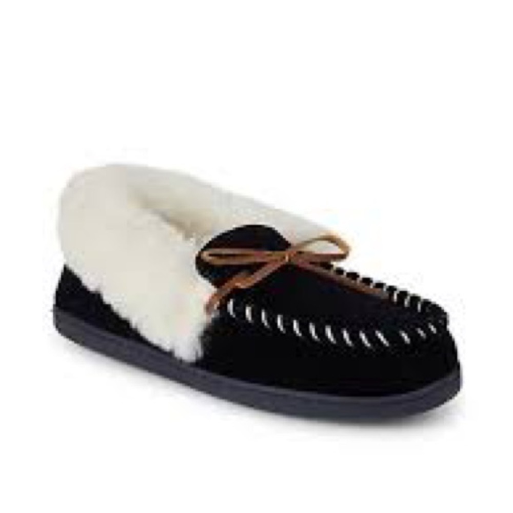 Saks Fifth Avenue Yuma Faux Fur Slippers S/P (7-8)